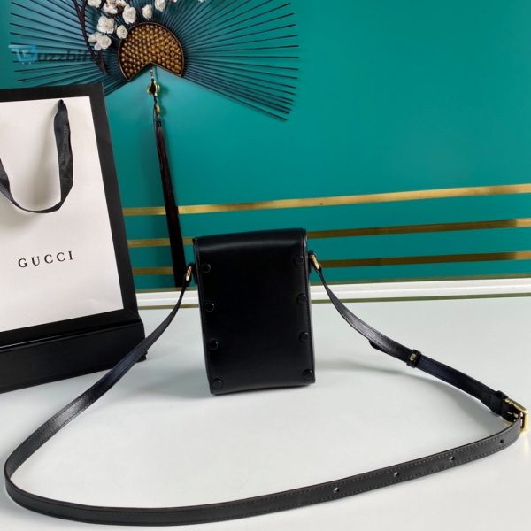 gucci horsebit 1955 mini black bag 17cm buzzbify 1 4