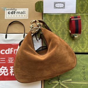 Gucci Horsebit Nail Leather Tote Bag