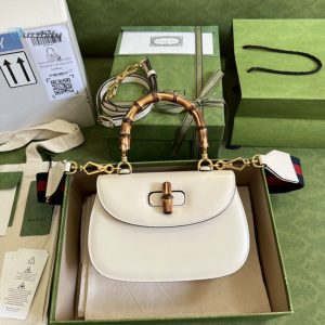 gucci bamboo 1947 small top handle bag white for women 83in21cm gg 675797 10odt 8454 buzzbify 1