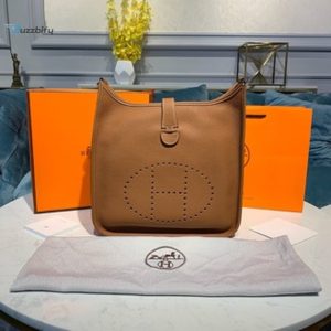 hermes evelyne iii 29 bag brown with silvertoned hardware for women womens shoulder and crossbody bags 114in29cm h073599cc37 buzzbify 1 14