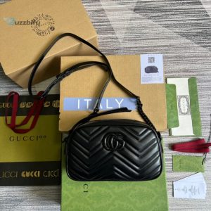 gucci marmont matelasse shoulder bag black for women womens bags 95in24cm gg buzzbify 1