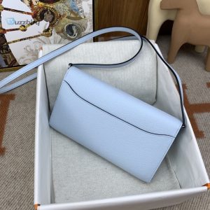 hermes constance long togo wallet light blue silver toned hardware bag for women womens handbags shoulder bags 81in21cm buzzbify 1 6