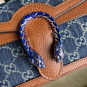 gucci dionysus small shoulder bag dark blue and ivory eco washed organic gg jacquard deni for women 11in28cm 400249 2kqfn 4483 buzzbify 1 5