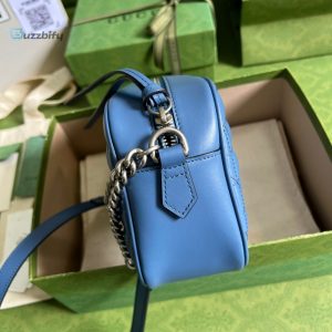 gucci marmont matelasse shoulder bag blue for women womens bags 95in24cm gg 634936 um8bf 4340 buzzbify 1 33