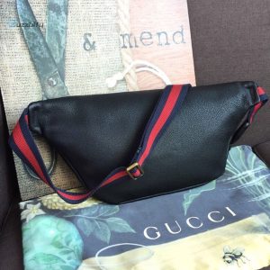 gucci print waist belt bag black for women and men 15in39cm gg 530412 buzzbify 1 1