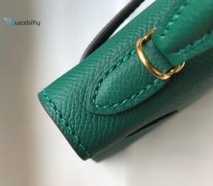 hermes kelly 19 green with gold toned hardware bag for women womens handbags shoulder bags 75in19cm buzzbify 1 6