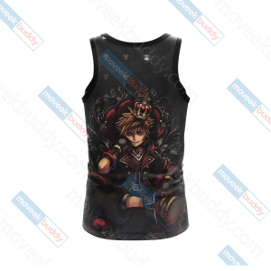 Kingdom Hearts - Sora Unisex 3D Tank Top   