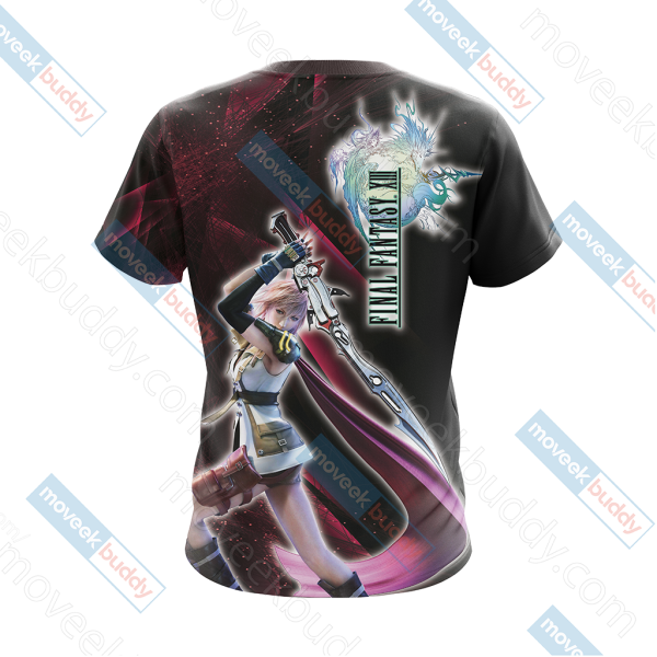 Final Fantasy XIII - Lightning Unisex 3D T-shirt