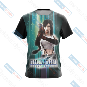 Final Fantasy VII - Tifa Lockhart Unisex Zip Hoodie T-shirt Pullover Hoodie   