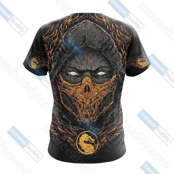 Mortal Kombat Scorpion New Style Unisex 3D T-shirt