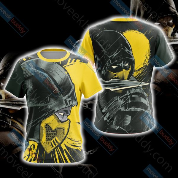 Mortal Kombat Scorpion Unisex 3D T-shirt S