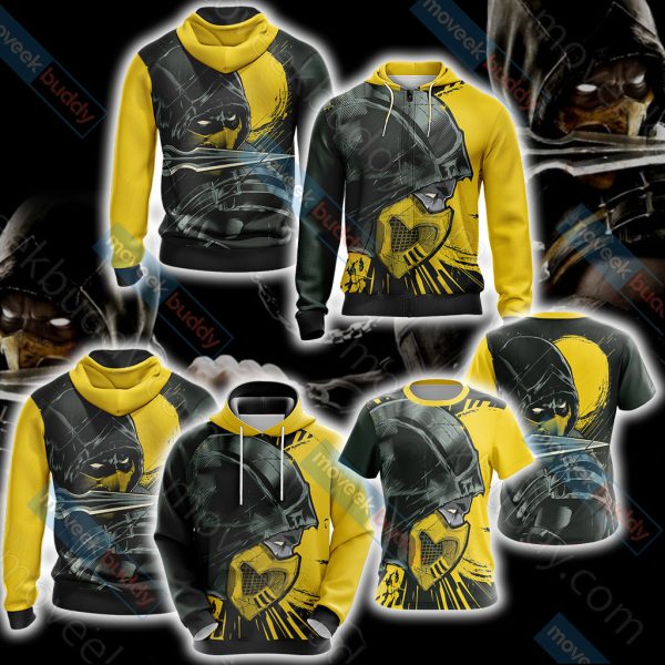 Mortal Kombat Scorpion Unisex 3D T-shirt