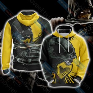 Mortal Kombat - Scorpion Unisex 3D Hoodie S  