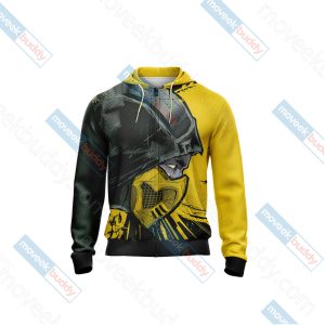 Mortal Kombat - Scorpion Unisex 3D Zip Hoodie Jacket   