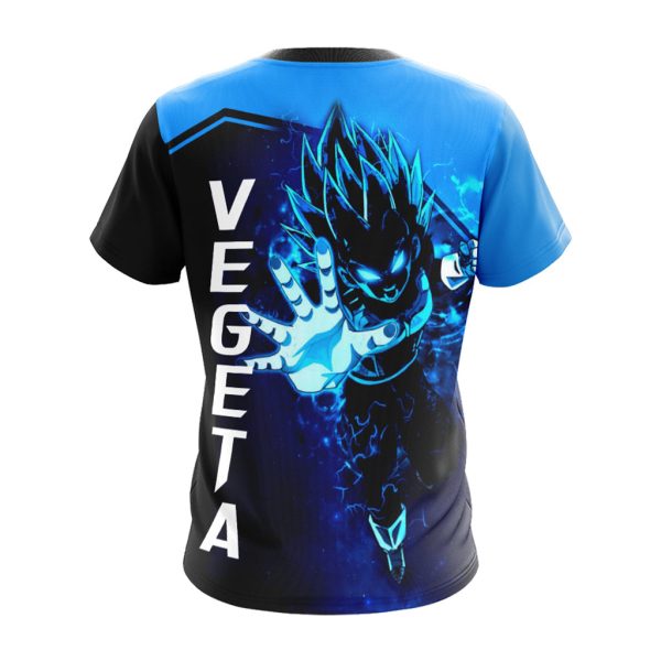 Dragon Ball Vegeta Unisex 3D T-shirt Zip Hoodie