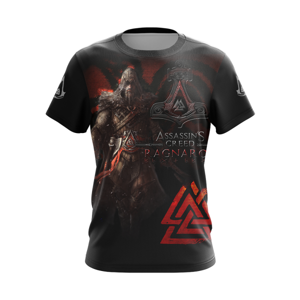 Assassin's Creed Ragnarok Unisex 3D T-shirt Zip Hoodie Pullover Hoodie