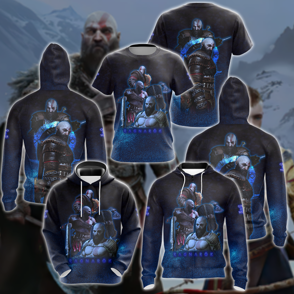 God of War Ragnarok Video Game 3D All Over Print T-shirt Tank Top Zip Hoodie Pullover Hoodie Hawaiian Shirt Beach Shorts Jogger