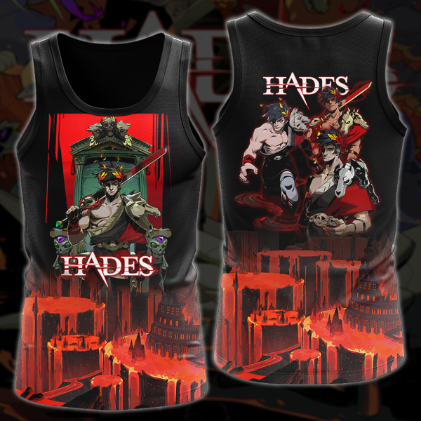 Hades Video Game 3D All Over Print T-shirt Tank Top Zip Hoodie Pullover Hoodie Hawaiian Shirt Beach Shorts Jogger Tank Top S