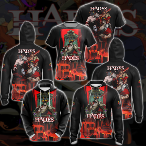 Hades Video Game 3D All Over Print T-shirt Tank Top Zip Hoodie Pullover Hoodie Hawaiian Shirt Beach Shorts Jogger   