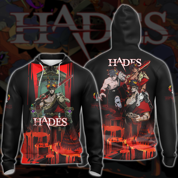 Hades Video Game 3D All Over Print T-shirt Tank Top Zip Hoodie Pullover Hoodie Hawaiian Shirt Beach Shorts Jogger Zip Hoodie S