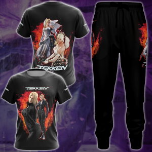 Tekken Nina Williams Video Game 3D All Over Print T-shirt Tank Top Zip Hoodie Pullover Hoodie Hawaiian Shirt Beach Shorts Jogger   