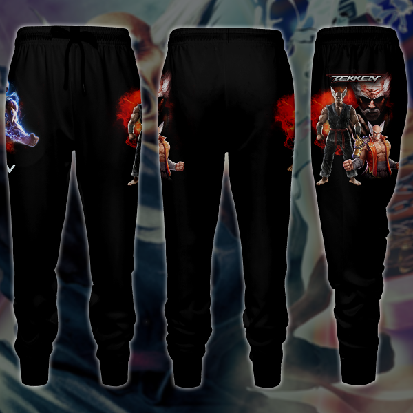 Tekken Heihachi Mishima Video Game 3D All Over Print T-shirt Tank Top Zip Hoodie Pullover Hoodie Hawaiian Shirt Beach Shorts Jogger Joggers S