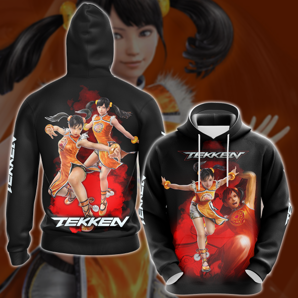 Tekken Ling Xiaoyu Video Game 3D All Over Print T-shirt Tank Top Zip Hoodie Pullover Hoodie Hawaiian Shirt Beach Shorts Jogger Hoodie S