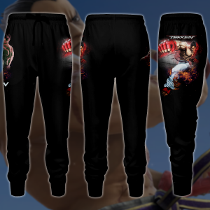 Tekken Kazuya Mishima Video Game 3D All Over Print T-shirt Tank Top Zip Hoodie Pullover Hoodie Hawaiian Shirt Beach Shorts Jogger Joggers S 