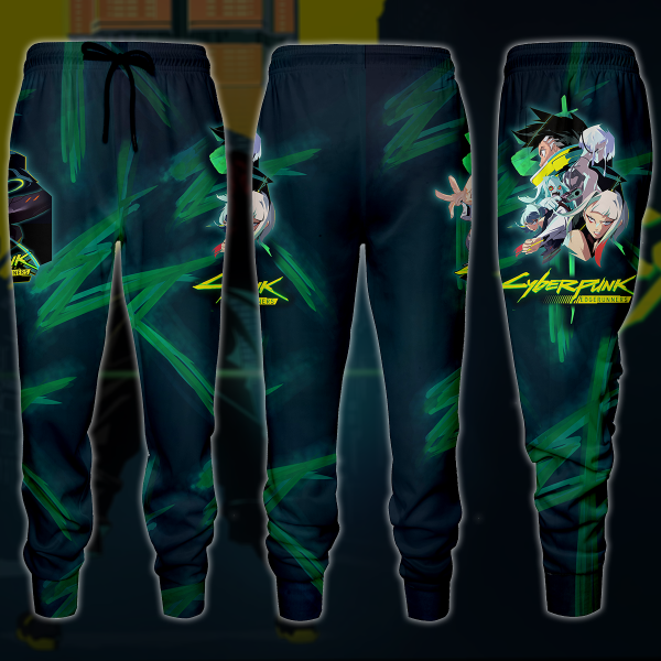 Cyberpunk: Edgerunners Video Game 3D All Over Print T-shirt Tank Top Zip Hoodie Pullover Hoodie Hawaiian Shirt Beach Shorts Jogger Joggers S