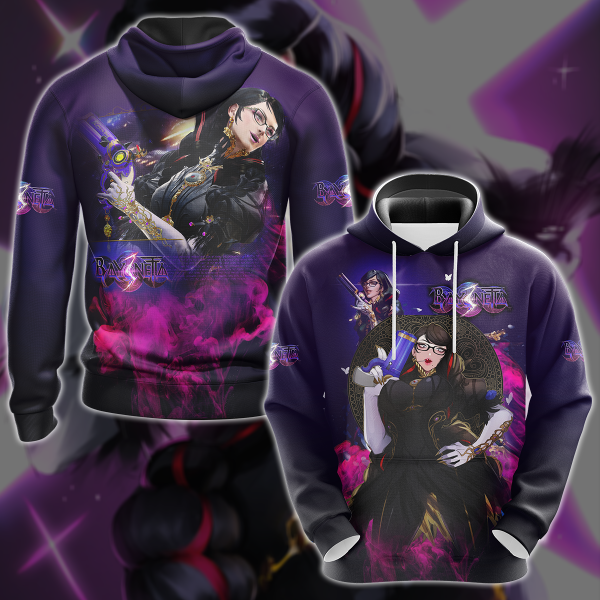 Bayonetta 3 Video Game 3D All Over Print T-shirt Tank Top Zip Hoodie Pullover Hoodie Hawaiian Shirt Beach Shorts Jogger Hoodie S