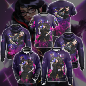 Bayonetta 3 Video Game 3D All Over Print T-shirt Tank Top Zip Hoodie Pullover Hoodie Hawaiian Shirt Beach Shorts Jogger   