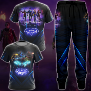 Gotham Knights Video Game 3D All Over Print T-shirt Tank Top Zip Hoodie Pullover Hoodie Hawaiian Shirt Beach Shorts Jogger   