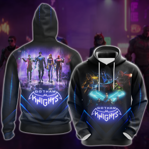 Gotham Knights Video Game 3D All Over Print T-shirt Tank Top Zip Hoodie Pullover Hoodie Hawaiian Shirt Beach Shorts Jogger Hoodie S 