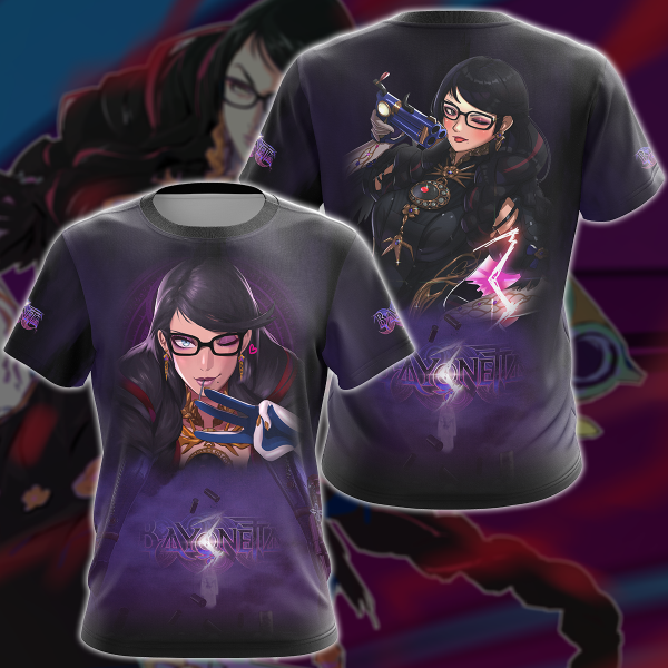 Bayonetta 3 Video Game 3D All Over Print T-shirt Tank Top Zip Hoodie Pullover Hoodie Hawaiian Shirt Beach Shorts Jogger T-shirt S