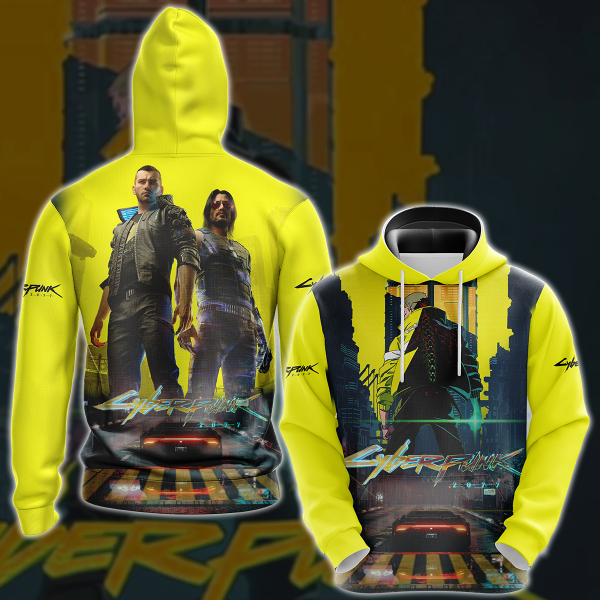 Cyberpunk 2077 Video Game 3D All Over Print T-shirt Tank Top Zip Hoodie Pullover Hoodie Hawaiian Shirt Beach Shorts Jogger Hoodie S