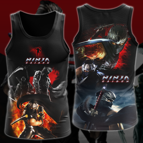 Ninja Gaiden Video Game 3D All Over Print T-shirt Tank Top Zip Hoodie Pullover Hoodie Hawaiian Shirt Beach Shorts Jogger Tank Top S