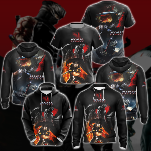 Ninja Gaiden Video Game 3D All Over Print T-shirt Tank Top Zip Hoodie Pullover Hoodie Hawaiian Shirt Beach Shorts Jogger   