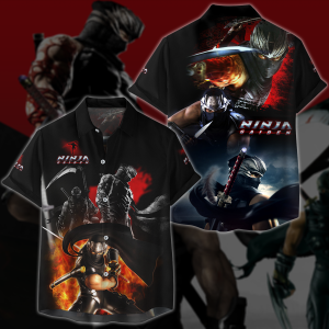 Ninja Gaiden Video Game 3D All Over Print T-shirt Tank Top Zip Hoodie Pullover Hoodie Hawaiian Shirt Beach Shorts Jogger Hawaiian Shirt S 