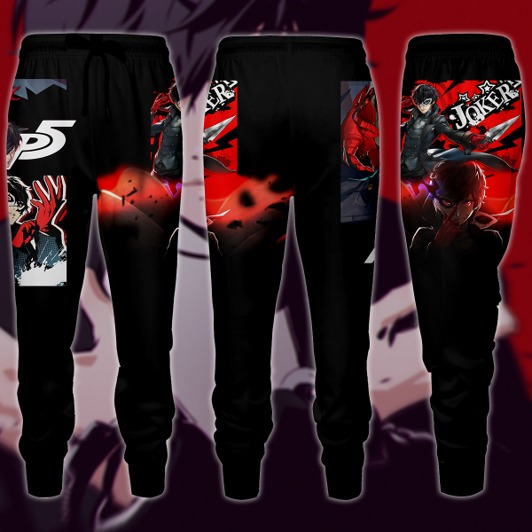 Persona 5 Strikers Video Game 3D All Over Print T-shirt Tank Top Zip Hoodie Pullover Hoodie Hawaiian Shirt Beach Shorts Jogger Joggers S