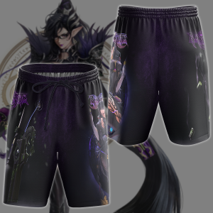 Bayonetta Video Game 3D All Over Print T-shirt Tank Top Zip Hoodie Pullover Hoodie Hawaiian Shirt Beach Shorts Jogger Beach Shorts S 