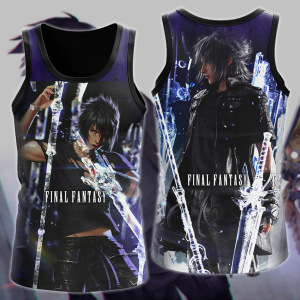 Final Fantasy XV Noctis Video Game 3D All Over Print T-shirt Tank Top Zip Hoodie Pullover Hoodie Hawaiian Shirt Beach Shorts Jogger Tank Top S 