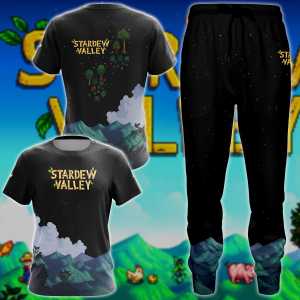 Stardew Valley Video Game 3D All Over Print T-shirt Tank Top Zip Hoodie Pullover Hoodie Hawaiian Shirt Beach Shorts Jogger   