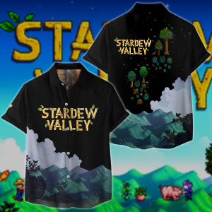 Stardew Valley Video Game 3D All Over Print T-shirt Tank Top Zip Hoodie Pullover Hoodie Hawaiian Shirt Beach Shorts Jogger Hawaiian Shirt S 