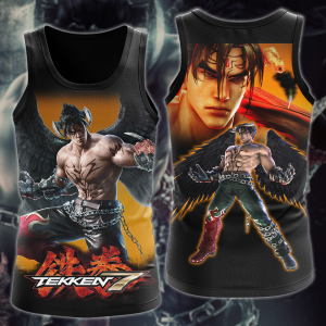 Tekken 7 Video Game 3D All Over Print T-shirt Tank Top Zip Hoodie Pullover Hoodie Hawaiian Shirt Beach Shorts Jogger Tank Top S 