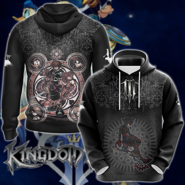 Kingdom Hearts: Melody of Memory Video Game 3D All Over Print T-shirt Tank Top Zip Hoodie Pullover Hoodie Hawaiian Shirt Beach Shorts Jogger Hoodie S