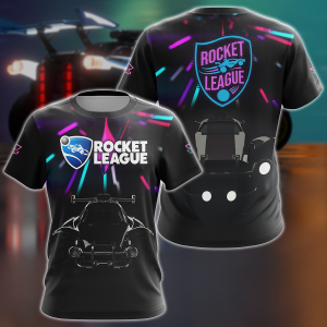 Rocket League Video Game 3D All Over Print T-shirt Tank Top Zip Hoodie Pullover Hoodie Hawaiian Shirt Beach Shorts Jogger T-shirt S