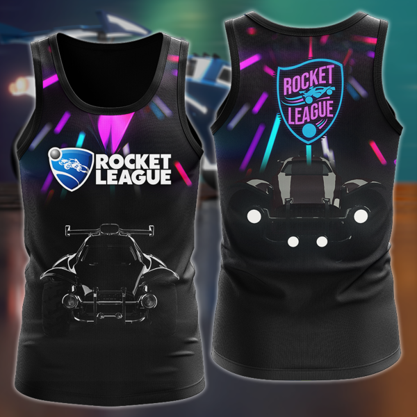 Rocket League Video Game 3D All Over Print T-shirt Tank Top Zip Hoodie Pullover Hoodie Hawaiian Shirt Beach Shorts Jogger Tank Top S