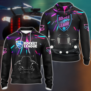 Rocket League Video Game 3D All Over Print T-shirt Tank Top Zip Hoodie Pullover Hoodie Hawaiian Shirt Beach Shorts Jogger Zip Hoodie S 