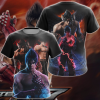 Tekken Jin Kazama Video Game 3D All Over Print T-shirt Tank Top Zip Hoodie Pullover Hoodie Hawaiian Shirt Beach Shorts Jogger T-shirt S