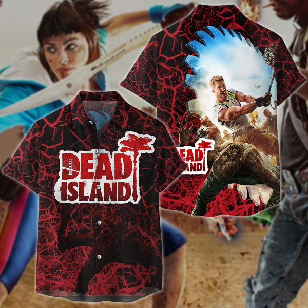 Dead Island Video Game 3D All Over Print T-shirt Tank Top Zip Hoodie Pullover Hoodie Hawaiian Shirt Beach Shorts Jogger Hawaiian Shirt S